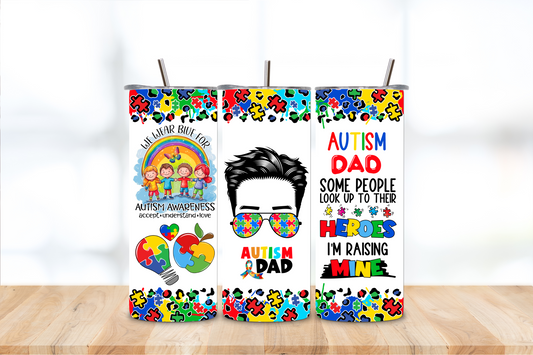 Autism Dad 20oz Tumbler