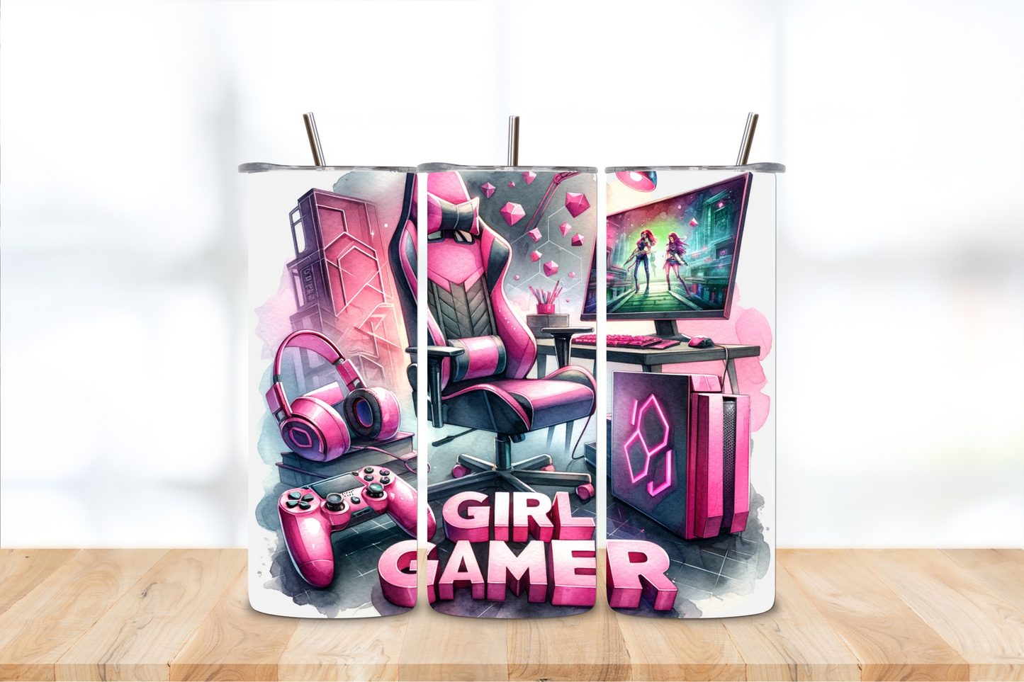 Girl Gamer 20oz Tumbler