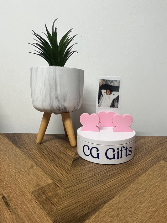 3D Heart Photo Stands