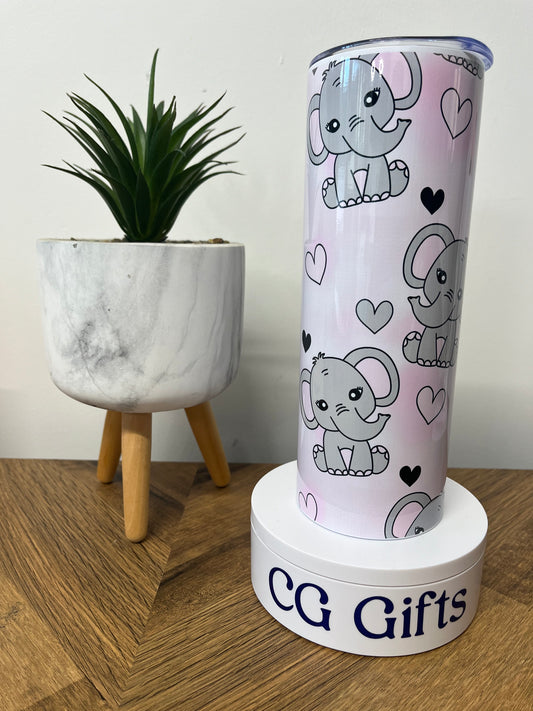 Cute Elephant 20oz Tumbler