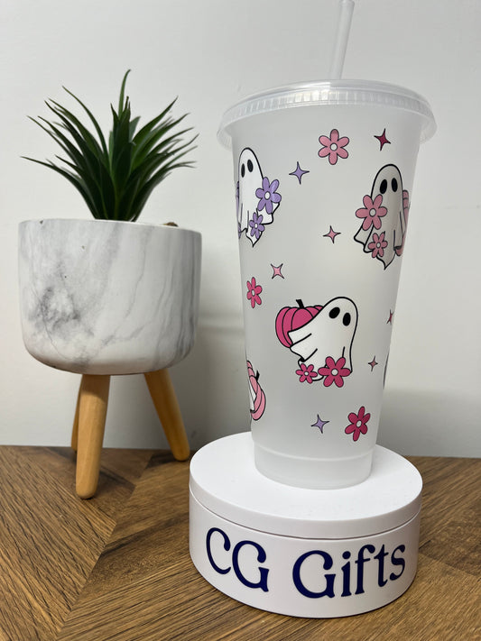 Cute Ghosts 24oz Cold Cup