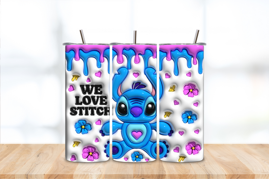 We Love Stitch 20oz Tumbler