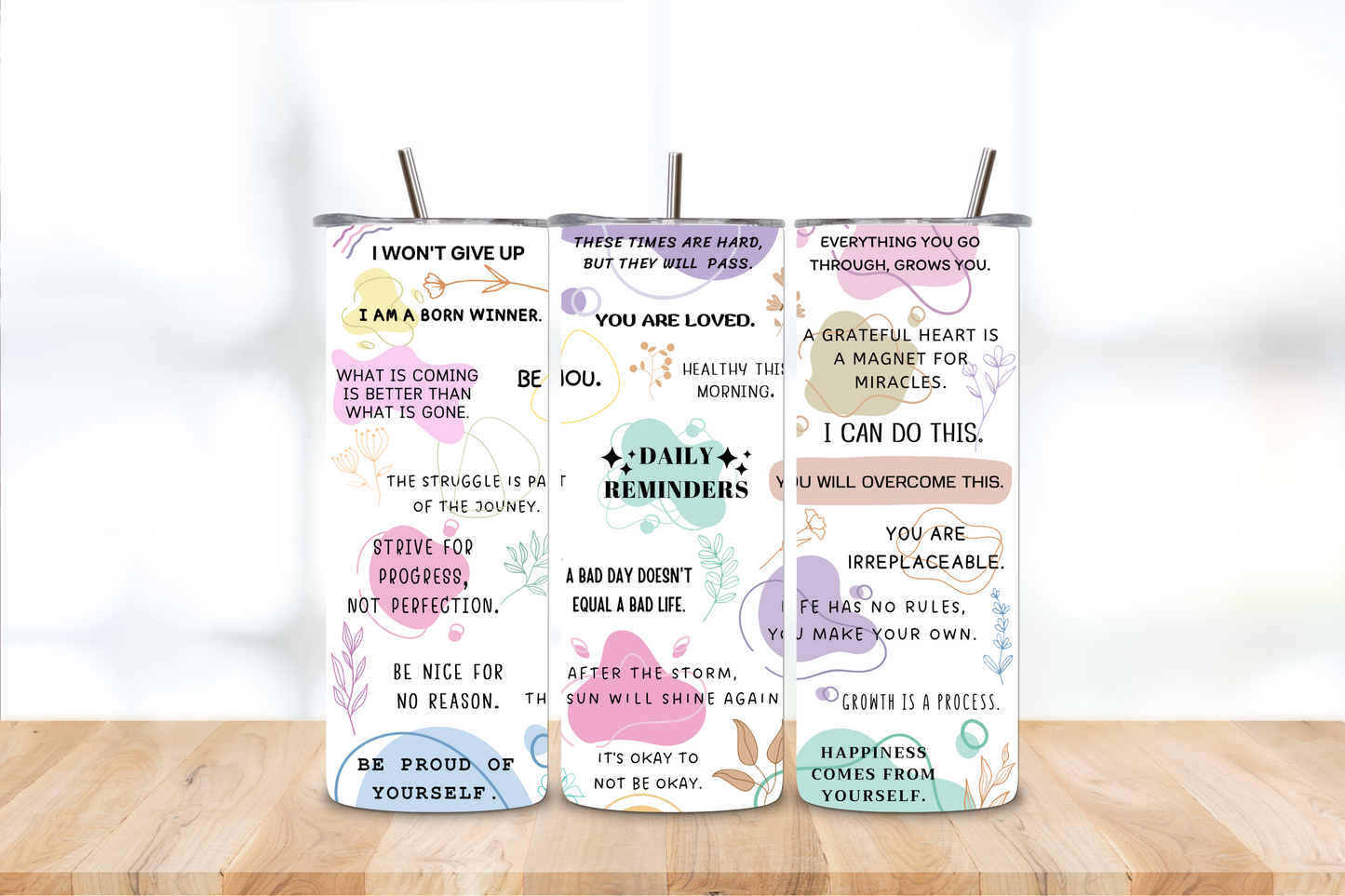 Daily Reminders 20oz Tumbler